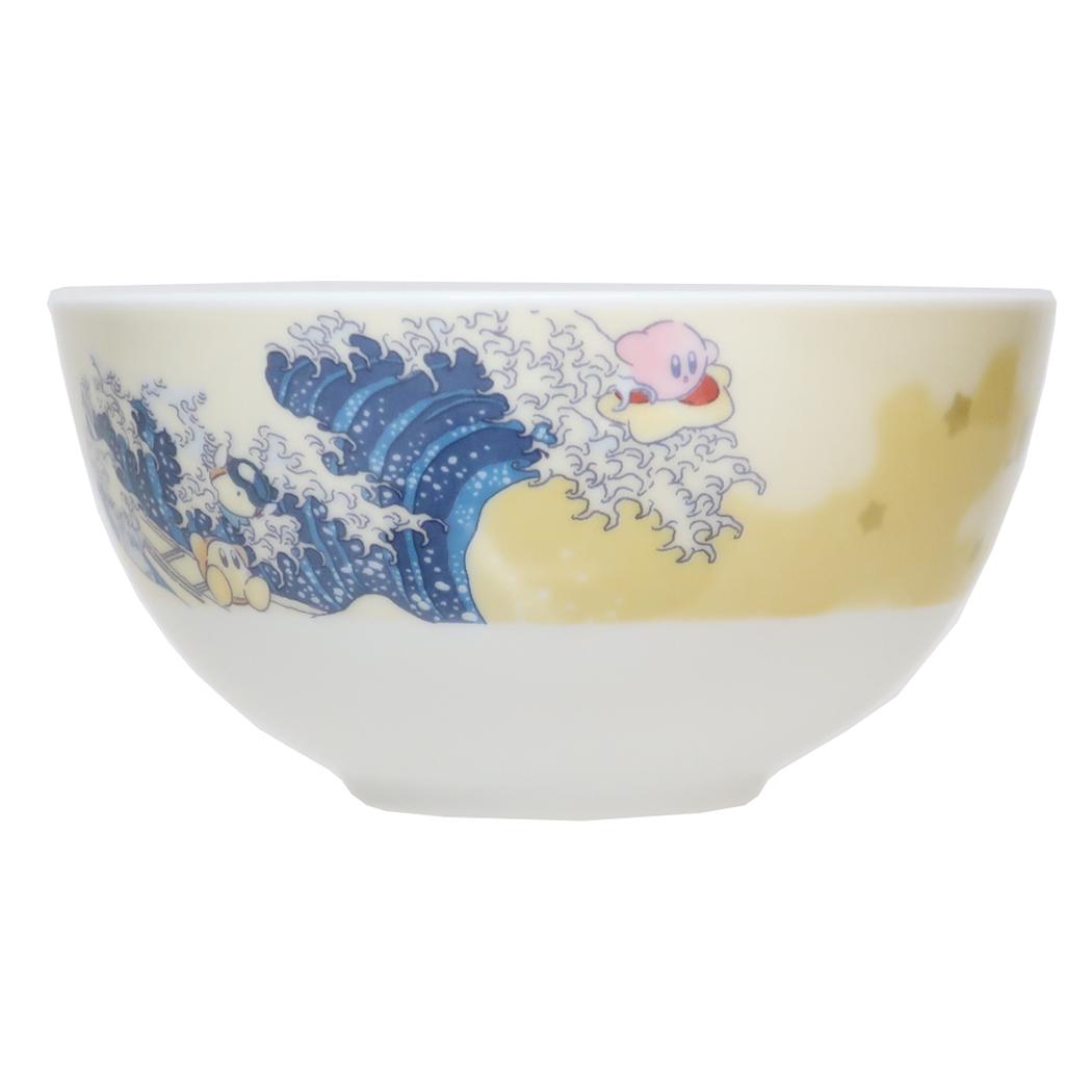 Ensky Kirby Great Wave Porcelain Rice Bowl