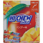 Morinaga Hi-Chew Okinawa Mango Soft Chewy Candy, 5 Sticks