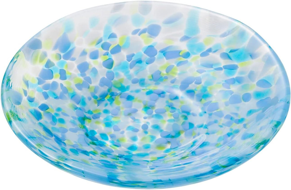 ADERIA Tsugaru Vidro Iroiro Mamezara Kemari Glass Mini Plate