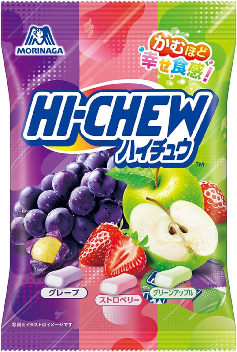 Morinaga Hi-Chew Assorted Soft Chewy Candy, 86 g bag