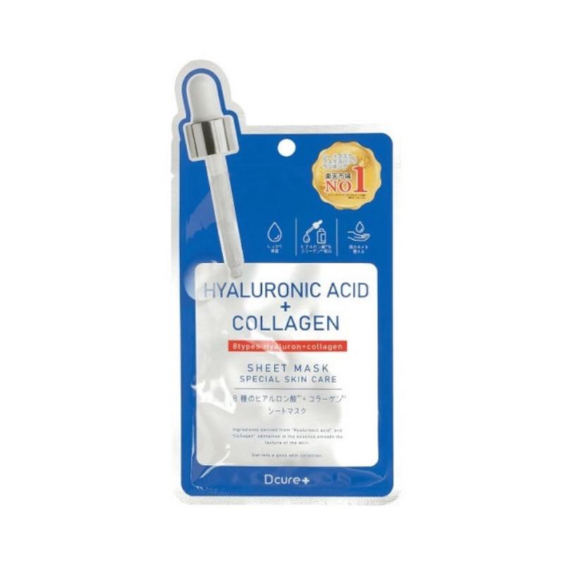 Picomonte Hyaluronic Acid And Collagen Hydrating Sheet Mask, 27 ml, 1 Sheet