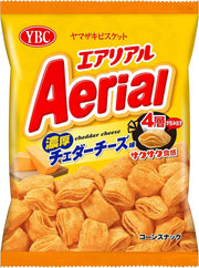 Yamazaki Biscuits Aerial Cheddar Cheese Chips — Four-Layer-Crunch