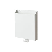 Yamazaki Tower Plasterboard Print Holder, Wall Holder Fixed With Plasterboard Pins That Gathers Papers and Tote Bags and Takes Magnets for a Timetable or Memo, Holds 2 kg, 23 x 3.5 x 28.5 cm and 1050 g, White or Black