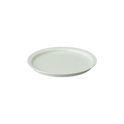 KINTO Porcelain Plate 170 mm Earth Grey, Earth Grey Porcelain Plate 170 mm for cake or a side dish, Microwave and Dishwasher Safe, Made in Japan, 17 x 17 x 2 cm and 280 g, Earth Grey