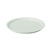 KINTO Porcelain Plate 230 mm Earth Grey, Earth Grey Porcelain Plate 230 mm for toast or pasta, Microwave and Dishwasher Safe, Made in Japan, 23 x 23 x 2.5 cm and 560 g, Earth Grey