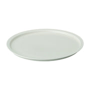 KINTO Porcelain Plate 260 mm Earth Grey, Earth Grey Porcelain Plate 260 mm for a main dish, Microwave and Dishwasher Safe, Made in Japan, 26 x 26 x 2.5 cm and 750 g, Earth Grey