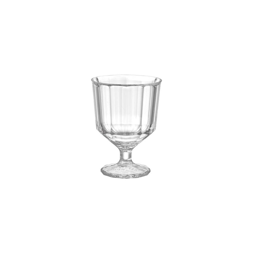 KINTO ALFRESCO As Resin Wine Glass 85 mm, ALFRESCO As Resin Wine Glass 85 mm in Clear or Smoke Holding 250 mL, Dishwasher safe, Made in China, 8.5 x 8.5 x 11.5 cm and 95 g, Clear or Smoke