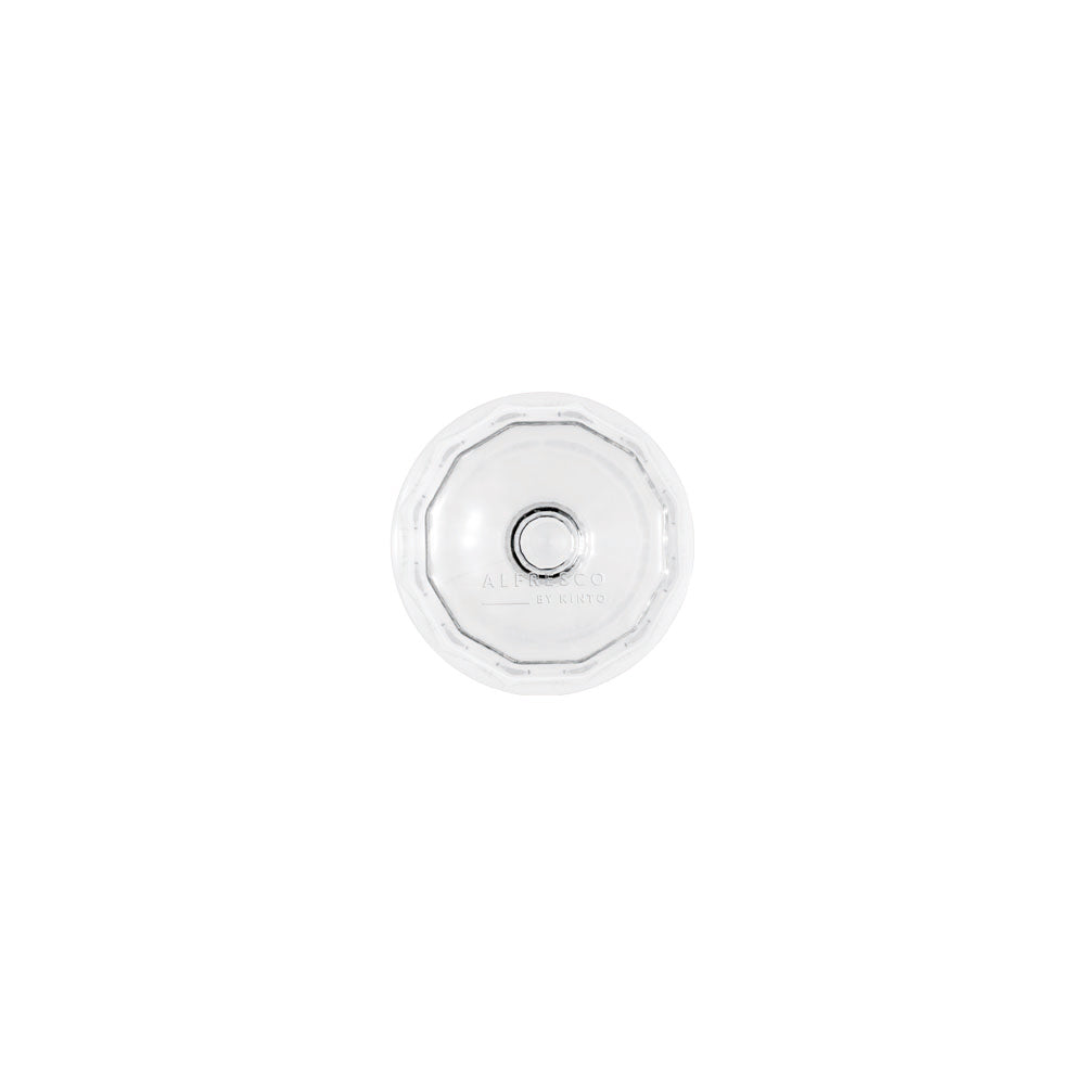 KINTO ALFRESCO As Resin Wine Glass 85 mm, ALFRESCO As Resin Wine Glass 85 mm in Clear or Smoke Holding 250 mL, Dishwasher safe, Made in China, 8.5 x 8.5 x 11.5 cm and 95 g, Clear or Smoke