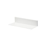Yamazaki Tower Wall-Mounted Floating Toilet Shelf, Simple Shelf Fixed With Plasterboard Pins That Floats Toilet Rolls and Supplies Off the Floor, Pin Holes Are Hard to See, Holds 2 kg, 30 x 13 x 6.5 cm and 600 g, White or Black
