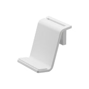 Yamazaki Smart Wall Controller Rack Set of 2, Set of Two Wall Racks That Float Game Controllers and a Headset Off the Desk, Pin-Fixed, Holds 750 g Each, 6 x 8.2 x 7.5 cm each and 70 g, White or Black