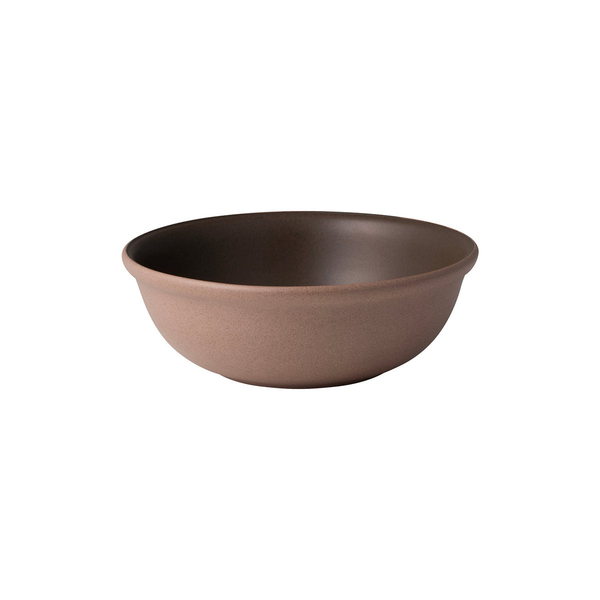 KINTO MUI Porcelain Bowl 180 mm, MUI Porcelain Bowl 180 mm in Sand Beige or Brown Holding 880 mL, Microwave and dishwasher safe, Made in Japan, 18 x 18 x 7 cm and 600 g, Sand Beige or Brown