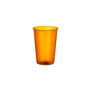 KINTO CAST AMBER Glass 430 mL, Amber Heat-Resistant Glass 430 mL for water or cold drinks, Rated for Hot Water, Microwave and Dishwasher Safe, Made in China, 8.5 x 8.5 x 12 cm and 120 g, Amber