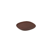 KINTO UNITEA Synthetic Lacquerware Coaster, UNITEA Synthetic Lacquerware Coaster In Walnut, Hand wash only, not dishwasher safe, Made in China, 11.5 x 11.5 x 1 cm and 45 g, Walnut