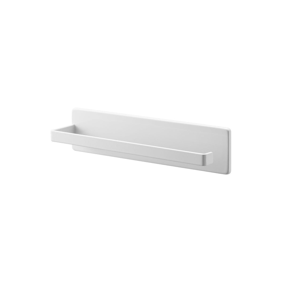 Yamazaki Tower Film-Hook Kitchen Paper Holder, Holder That Sticks to a Kitchen Panel, Tile or Glass Refrigerator Door by Film Hook, Holds 1.5 kg, 25 x 5.5 x 6 cm and 270 g, White or Black