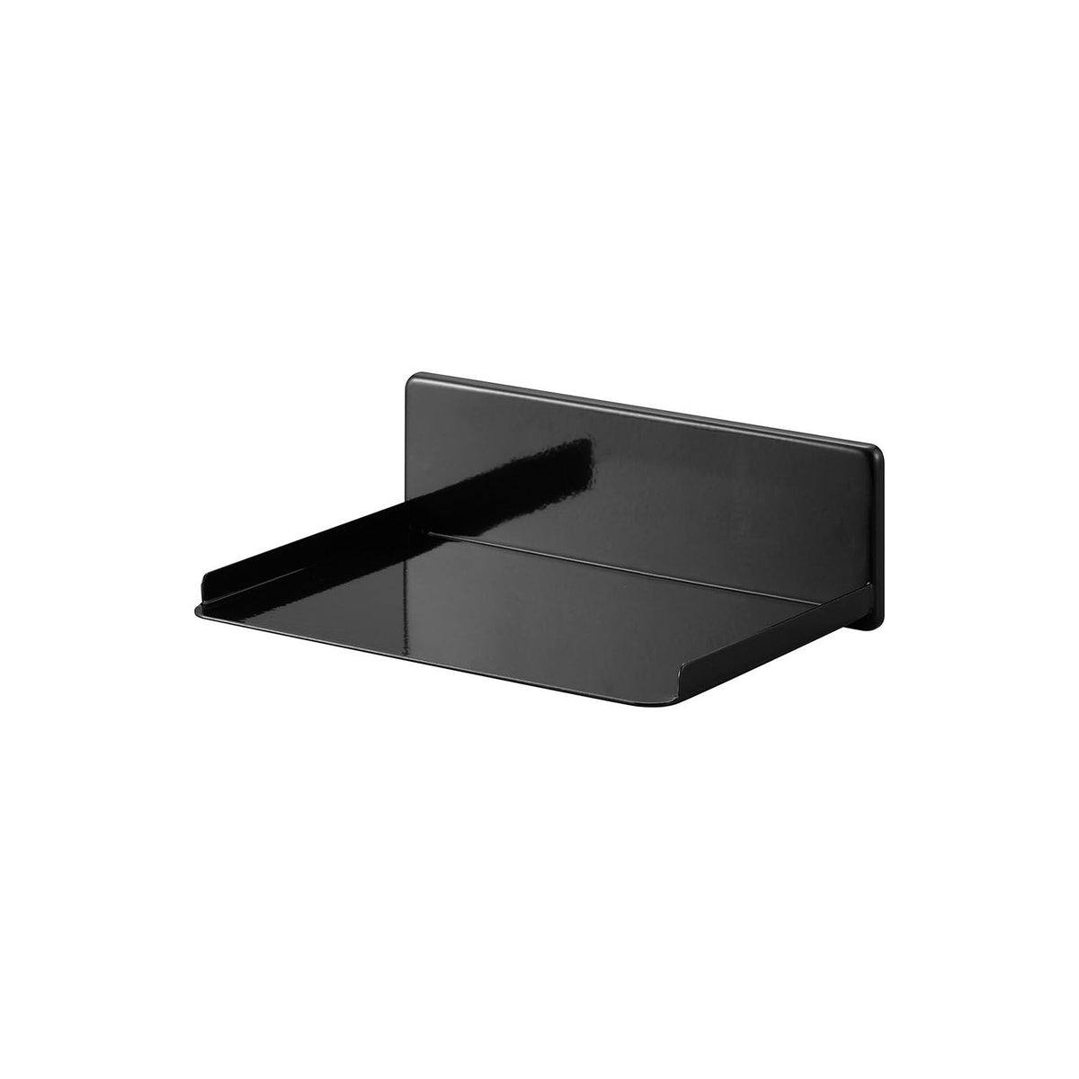 Yamazaki Tower Film-Hook Seasoning Stocker Rack, Rack That Sticks to a Kitchen Panel, Tile or Glass Refrigerator Door by Film Hook, Holds 1.5 kg, 18 x 12.5 x 6 cm and 320 g, White or Black