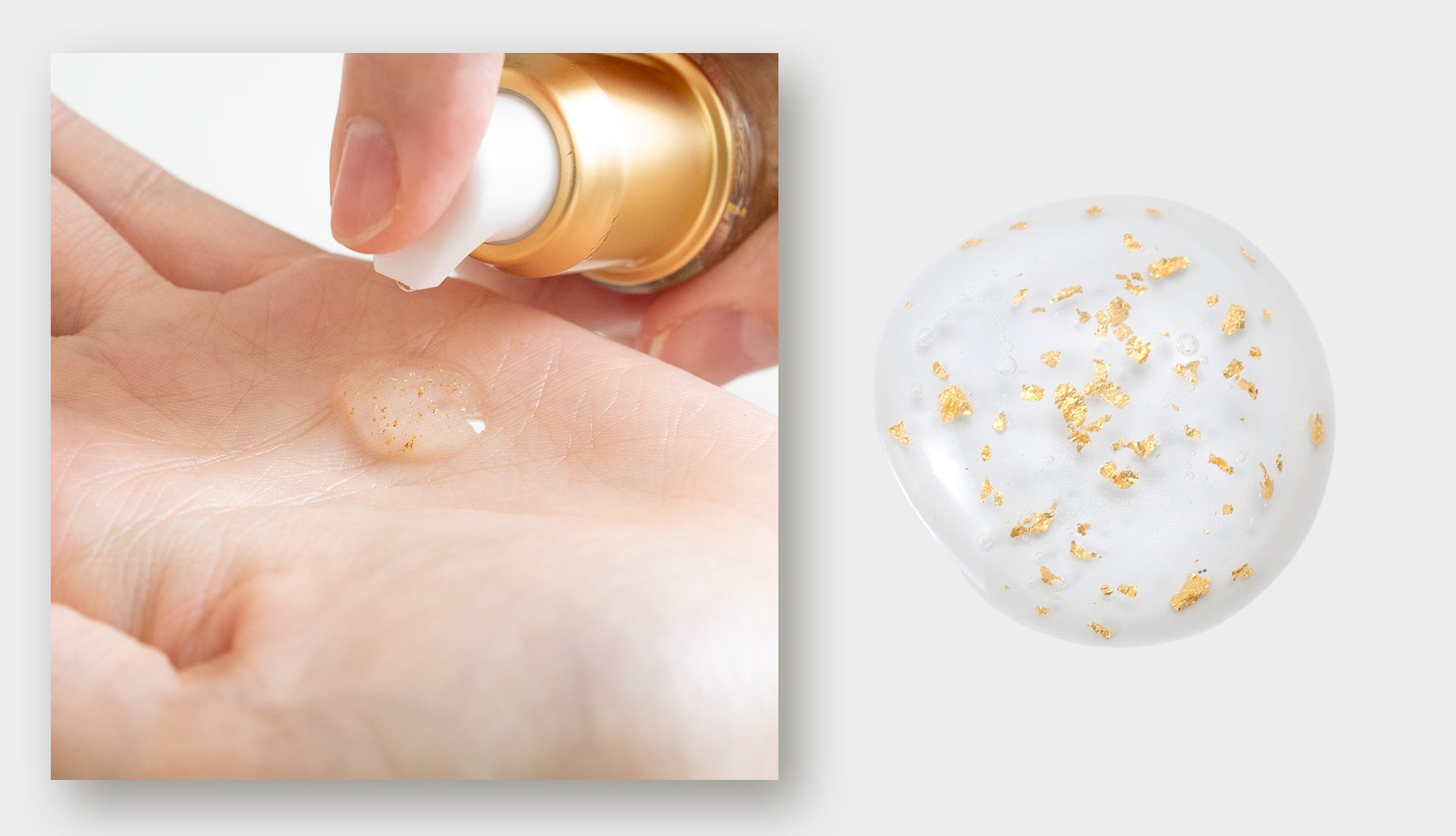 Hakuza Beauty Essence - Skincare layering with Platinum Gold Leaf