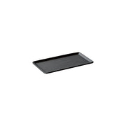 KINTO Synthetic Lacquerware Placemat, Synthetic Lacquerware Placemat In Willow Black, Hand wash only, not dishwasher safe, Made in China, 22 x 12 x 1 cm and 90 g, Willow Black