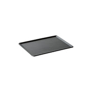 KINTO Synthetic Lacquerware Placemat, Synthetic Lacquerware Placemat In Willow Black, Hand wash only, not dishwasher safe, Made in China, 27 x 20 x 1 cm and 310 g, Willow Black