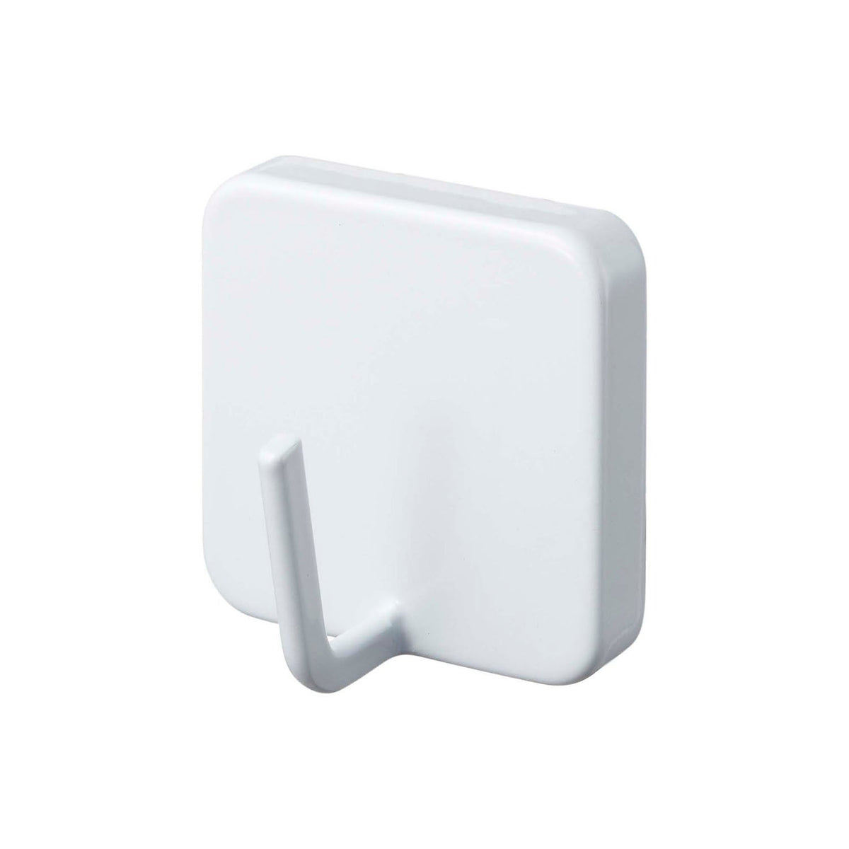 Yamazaki Tower Magnetic Hook, Hook That Sticks to a Refrigerator Side or Steel Kitchen Panel by Strong Magnet, Holds 500 g, 4.8 x 3.3 x 4.8 cm and 40 g, White or Black