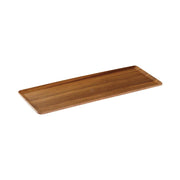 KINTO Synthetic Lacquerware Placemat, Synthetic Lacquerware Placemat In Teak, Hand wash only, not dishwasher safe, Made in China, 36.5 x 14.5 x 1 cm and 180 g, Teak
