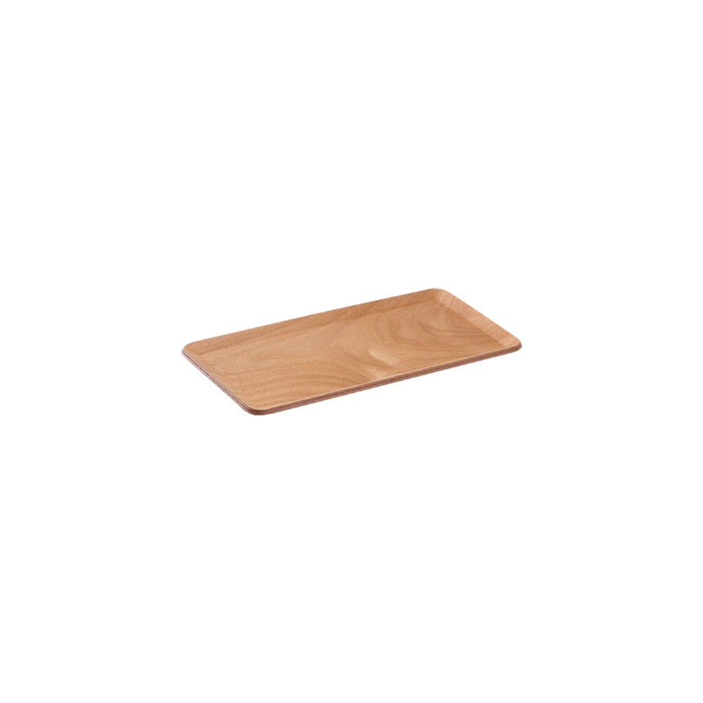 KINTO Birch Synthetic Lacquerware Placemat 220x120, Birch Synthetic Lacquerware Placemat 220x120 In Birch, Hand wash only, not dishwasher safe, Made in China, 22 x 12 x 1 cm and 90 g, Birch