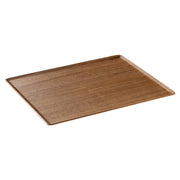 KINTO Synthetic Lacquerware Placemat, Synthetic Lacquerware Placemat In Teak, Hand wash only, not dishwasher safe, Made in China, 43 x 33 x 1 cm and 450 g, Teak