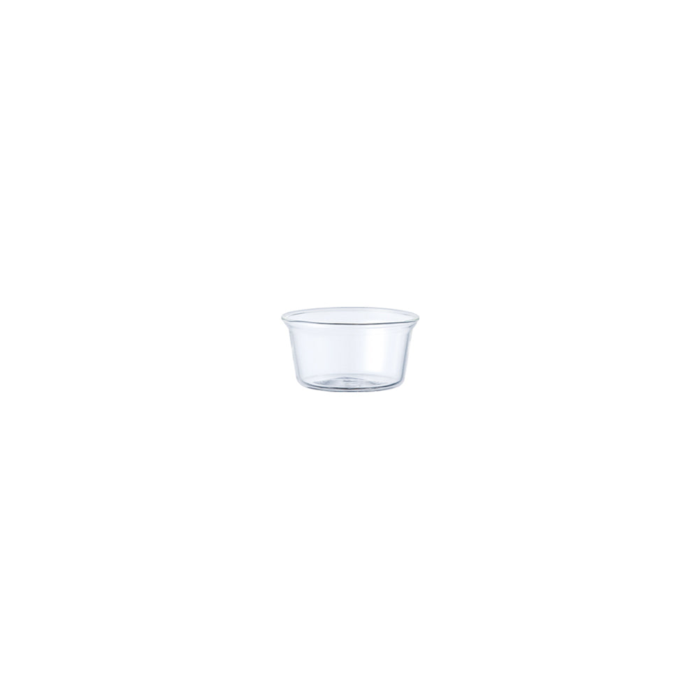 KINTO CAST Heat-Resistant Glass Bowl, CAST Heat-Resistant Glass Bowl In Clear Holding 50 mL, Microwave and dishwasher safe, Made in China, 6 x 6 x 3 cm and 30 g, Clear
