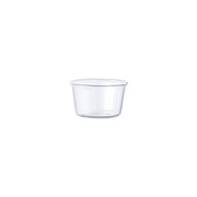 KINTO CAST Heat-Resistant Glass Bowl, CAST Heat-Resistant Glass Bowl In Clear Holding 180 mL, Microwave and dishwasher safe, Made in China, 9 x 9 x 5 cm and 75 g, Clear