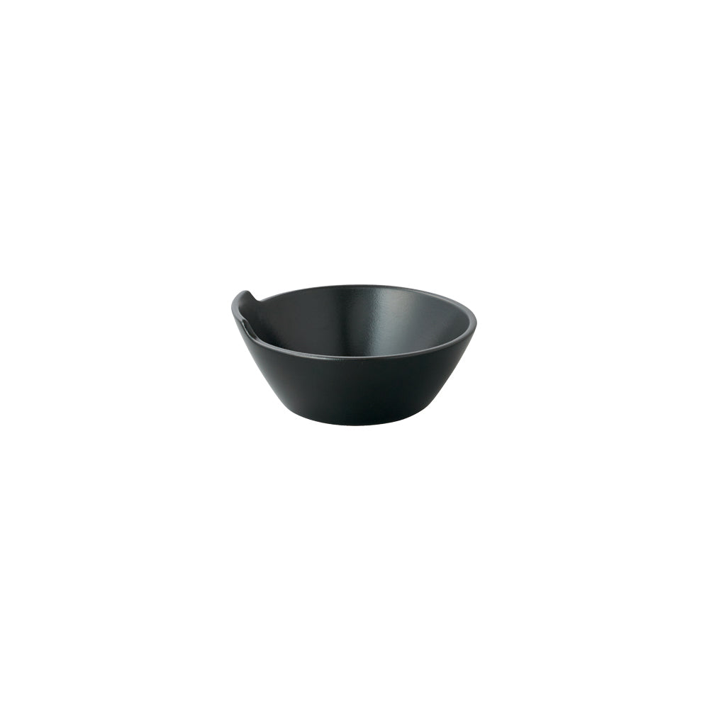 KINTO KAKOMI Porcelain Small Bowl 140 mm, KAKOMI Porcelain Small Bowl 140 mm in White or Black Holding 380 mL, Microwave and dishwasher safe, Made in Japan, 14 x 13.5 x 6 cm and 250 g, White or Black