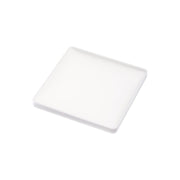 Yamazaki Tower Square Raised Silicone Coaster, Square Silicone Coaster With a Raised Rim That Holds Drips, Stacks for Storage, Heat Safe to 220 C, 9.5 x 9.5 x 0.9 cm and 32 g, White or Black