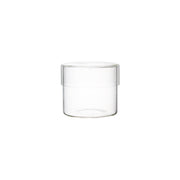 KINTO SCHALE Heat-Resistant Glass Glass Case, SCHALE Heat-Resistant Glass Glass Case In Clear Holding 500 mL, Microwave and dishwasher safe, Made in China, 10 x 10 x 8.5 cm and 220 g, Clear