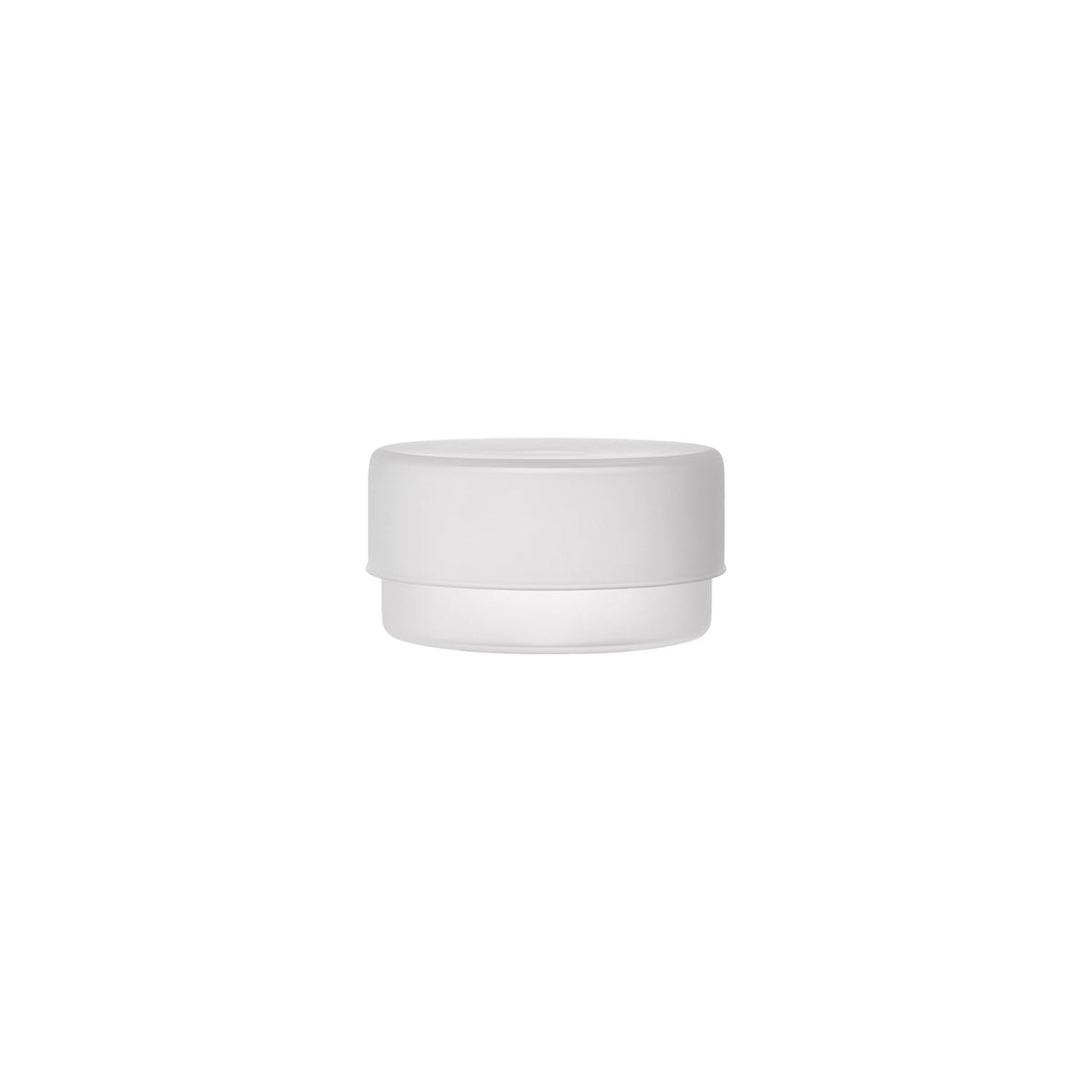KINTO SCHALE Glass Case 100 x 55 mm Frost, Frost Heat-Resistant Glass Case 100 x 55 mm Holding 300 mL for Small Items or Snacks, Microwave and Dishwasher Safe, Made in China, 10 x 10 x 5.5 cm and 180 g, Frost