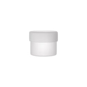 KINTO SCHALE Glass Case 100 x 85 mm Frost, Frost Heat-Resistant Glass Case 100 x 85 mm Holding 500 mL for Coffee Beans, Tea or Snacks, Microwave and Dishwasher Safe, Made in China, 10 x 10 x 8.5 cm and 220 g, Frost