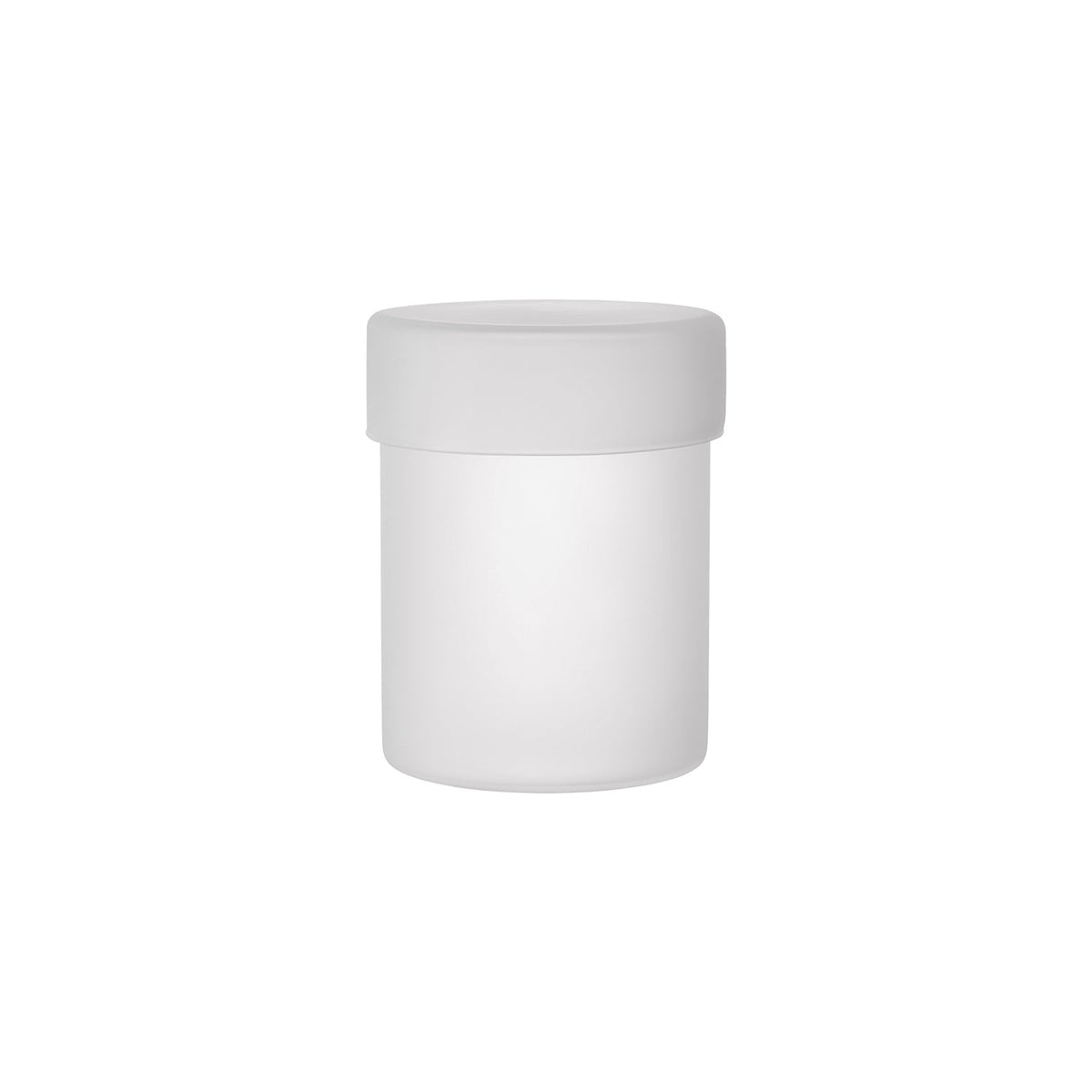 KINTO SCHALE Glass Case 100 x 130 mm Frost, Frost Heat-Resistant Glass Case 100 x 130 mm Holding 800 mL for Coffee Beans, Tea or Snacks, Microwave and Dishwasher Safe, Made in China, 10 x 10 x 13 cm and 280 g, Frost