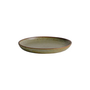 KINTO TERRA Earthenware Plate 180 mm, TERRA Earthenware Plate 180 mm in Beige or Black, Microwave, oven-safe up to 300 degrees c and dishwasher safe, Made in Japan, 18 x 18 x 2 cm and 320 g, Beige or Black