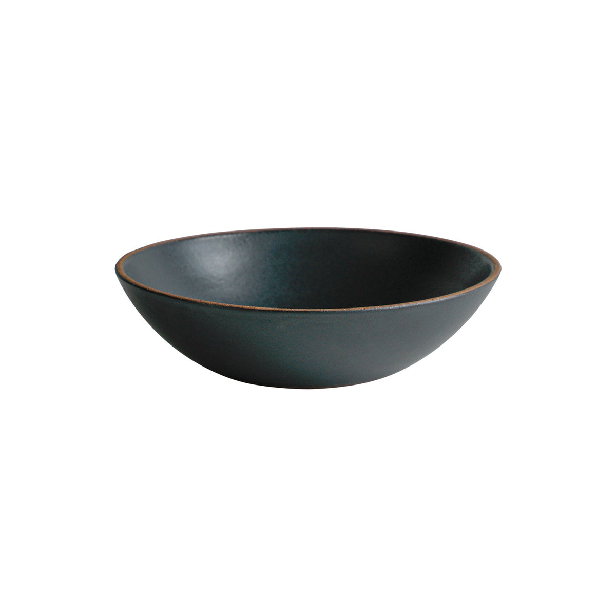 KINTO TERRA Earthenware Bowl 190 mm, TERRA Earthenware Bowl 190 mm in Beige or Black Holding 780 mL, Microwave, oven-safe up to 300 degrees c and dishwasher safe, Made in Japan, 19 x 19 x 5 cm and 420 g, Beige or Black