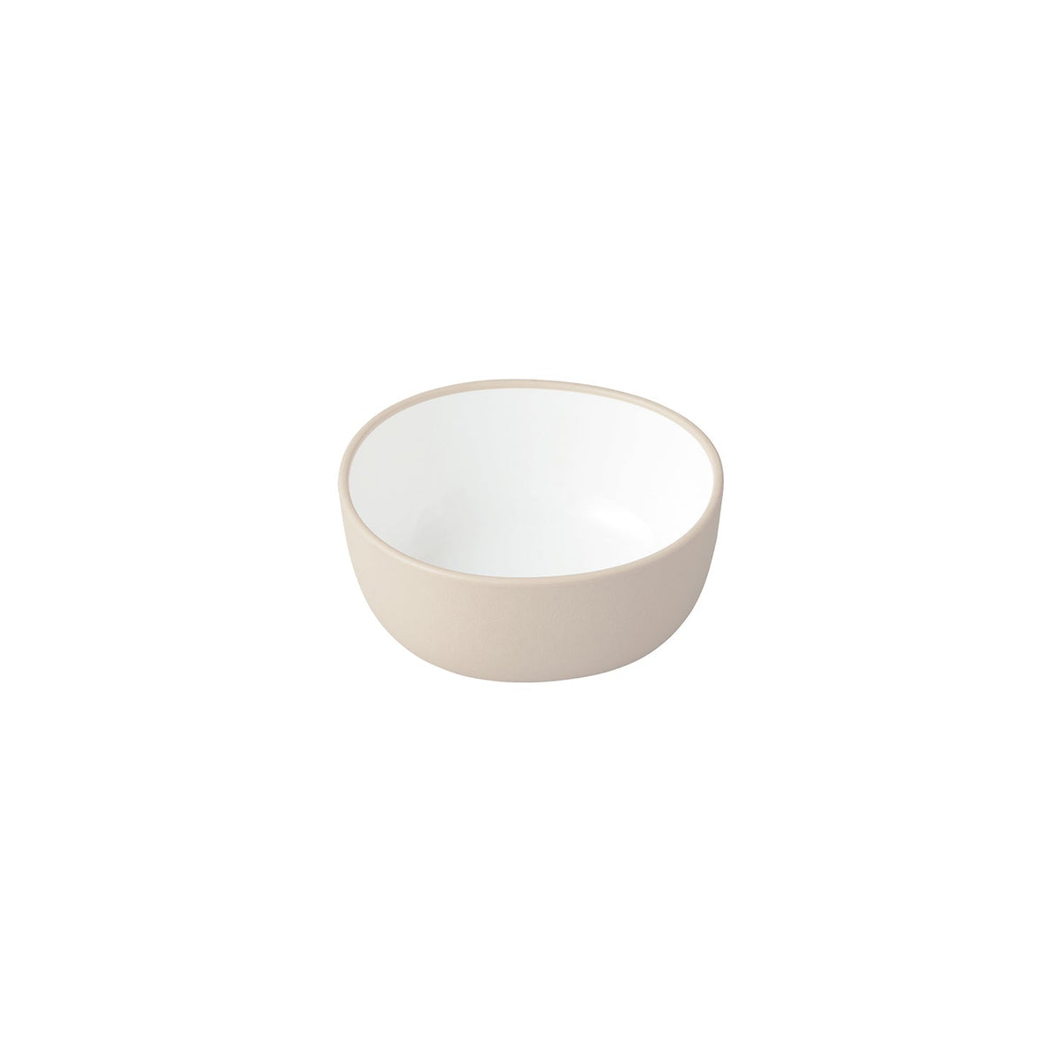 KINTO BONBO Polypropylene Bowl 110 mm, BONBO Polypropylene Bowl 110 mm in 4 Colours Holding 300 mL, Microwave and dishwasher safe, Made in China, 11 x 11 x 4.6 cm and 65 g, Ivory or Light Blue Grey or Earth Yellow or Earth Orange