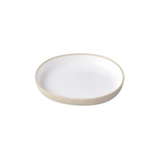 KINTO BONBO Polypropylene Plate 170 mm, BONBO Polypropylene Plate 170 mm in 4 Colours, Microwave and dishwasher safe, Made in China, 17 x 16 x 2.6 cm and 100 g, Ivory or Light Blue Grey or Earth Yellow or Earth Orange