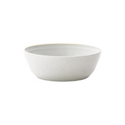 KINTO FOG Porcelain Bowl 190 mm, FOG Porcelain Bowl 190 mm in Ash White or Dark Grey Holding 1250 mL, Microwave and dishwasher safe, Made in Japan, 19 x 19 x 6.5 cm and 520 g, Ash White or Dark Grey