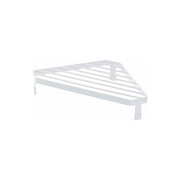 Yamazaki Tower Stove Corner Rack, Steel Rack That Turns the Corner of a Stove Into a Resting Spot for Pots and Frying Pans, Silicone Caps Protect the Surface and Stop Sliding, Holds 5 kg, Heat Safe to 200 C, 22 x 22 x 5 cm and 365 g, White or Black