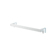 Yamazaki Tower Kitchen Towel Hanger Bar Wide, Wide 33 cm Bar That Clamps to a Kitchen or Washroom Cabinet Door 1.4 to 2.5 cm Thick for Two or More Towels, Width Adjusts to Stop Rattling, Holds 1 kg, 33 x 6 to 7 x 4 cm and 215 g, White or Black
