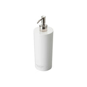 Yamazaki Tower Two-Way Soap Dispenser Round, 500 mL Round Dispenser With a Wide Opening for Easy Refilling, 8 x 8 x 23 cm and 265 g, Shampoo White or Shampoo Black or Conditioner White or Conditioner Black or Body Soap White or Body Soap Black
