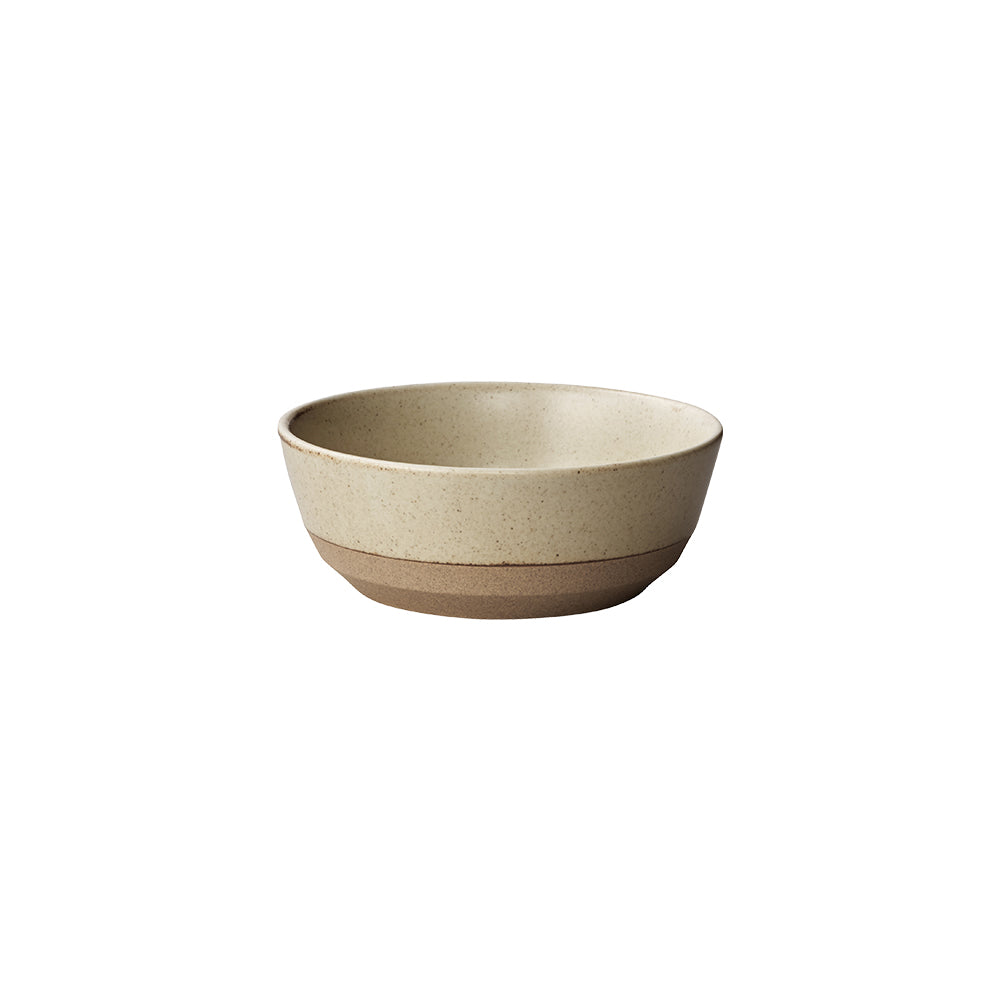 KINTO CLK-151 Porcelain Bowl 135 mm, CLK-151 Porcelain Bowl 135 mm in White, Beige or Black Holding 450 mL, Microwave and dishwasher safe, Made in Japan, 13.5 x 13.5 x 5 cm and 280 g, White or Beige or Black