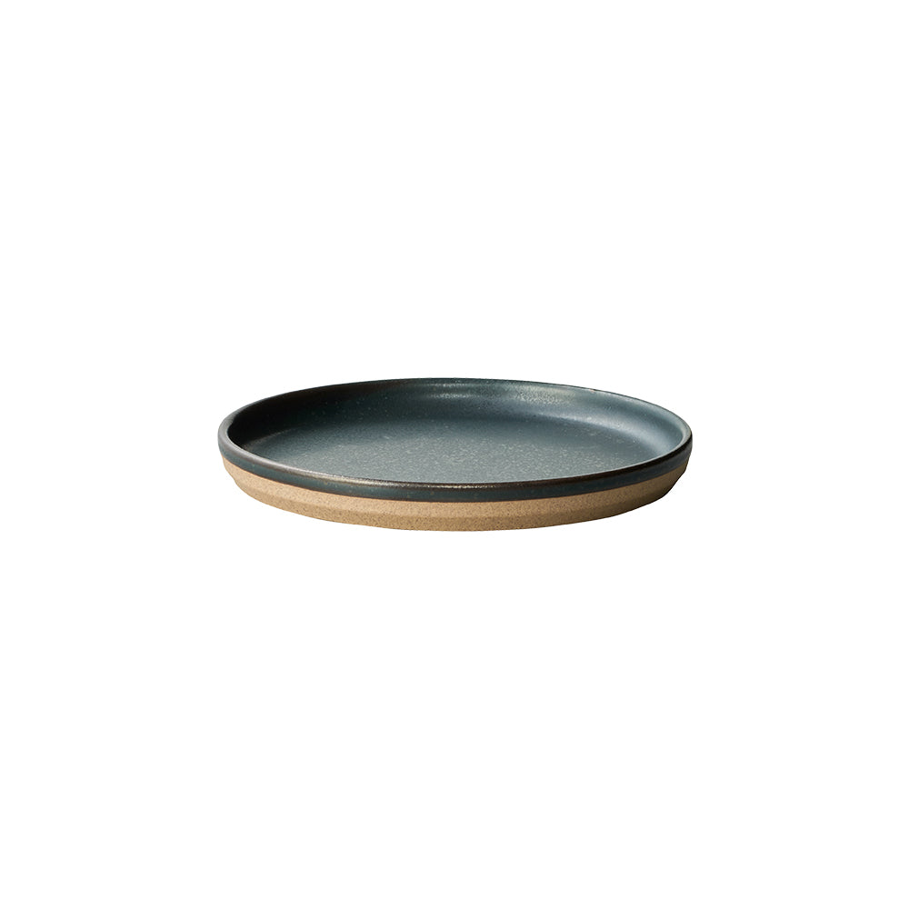 KINTO CLK-151 Porcelain Plate 160 mm, CLK-151 Porcelain Plate 160 mm in White, Beige or Black, Microwave and dishwasher safe, Made in Japan, 16 x 16 x 1.7 cm and 250 g, White or Beige or Black