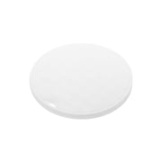 Yamazaki Tower Round Silicone Pot Rest, Thick Round Silicone Pot Rest for a Quick Place to Put a Hot Pot While Cooking, Takes Heavy Ceramic and Cast Iron Pots, Hangs on a Hook, Heat Safe to 200 C, 16 x 16 x 1 cm and 150 g, White or Black