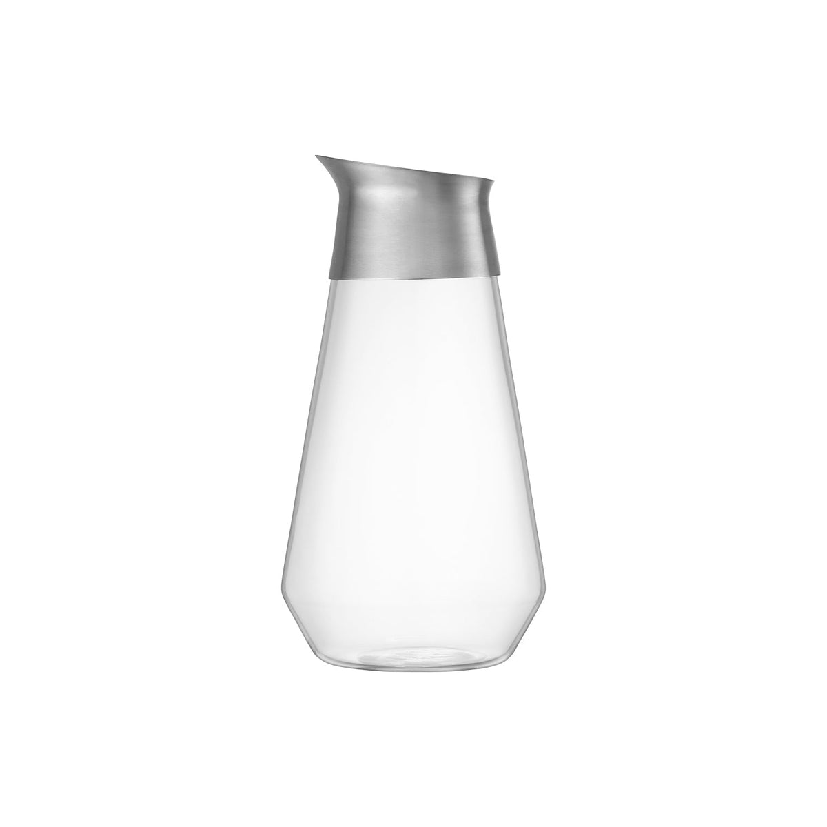 KINTO LUCE Water Carafe, LUCE Water Carafe 750 mL Clear Heat-Resistant Glass for water, Screw Lid Not Fully Sealed, Microwave and Dishwasher Safe Body, Made in China, 10 x 10 x 20 cm and 367 g, Clear