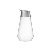 KINTO LUCE Water Carafe, LUCE Water Carafe 750 mL Clear Heat-Resistant Glass for water, Screw Lid Not Fully Sealed, Microwave and Dishwasher Safe Body, Made in China, 10 x 10 x 20 cm and 367 g, Clear
