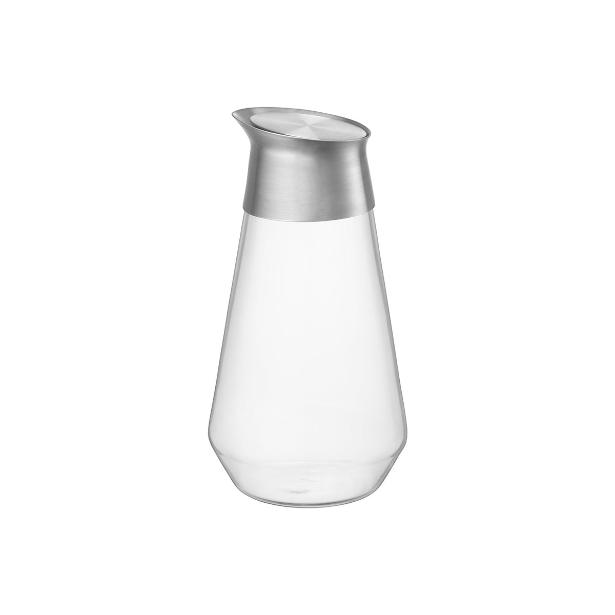 KINTO LUCE Water Carafe, LUCE Water Carafe 750 mL Clear Heat-Resistant Glass for water, Screw Lid Not Fully Sealed, Microwave and Dishwasher Safe Body, Made in China, 10 x 10 x 20 cm and 367 g, Clear