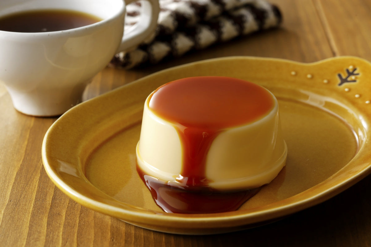 Hokushin Foods Hokkaido Pudding With Caramel Sauce, 3 Cups
