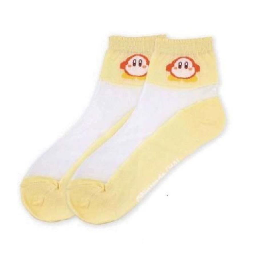 Kirby See-Through Ankle Socks, Women's 23-25 cm